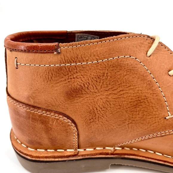Steve Madden Hestonn Chukka Boots Size 10 Tan Leather Upper Casual Dress - Picture 6 of 14